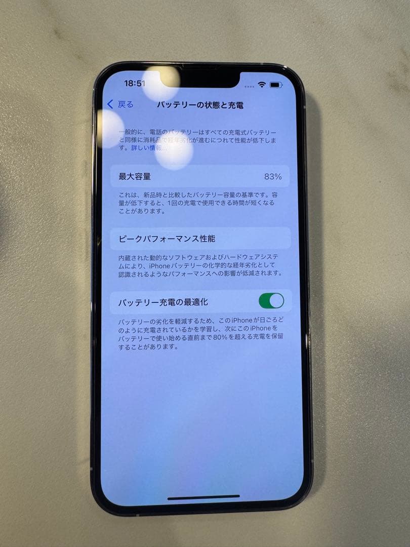 iPhone13pro 512GB、箱あり