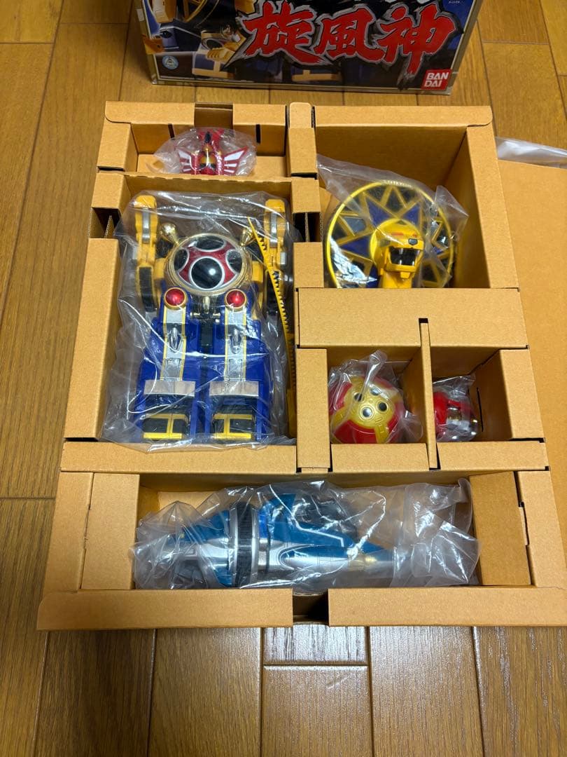 忍風戦隊ハリケンジャー DX超合金 忍風合体 旋風神