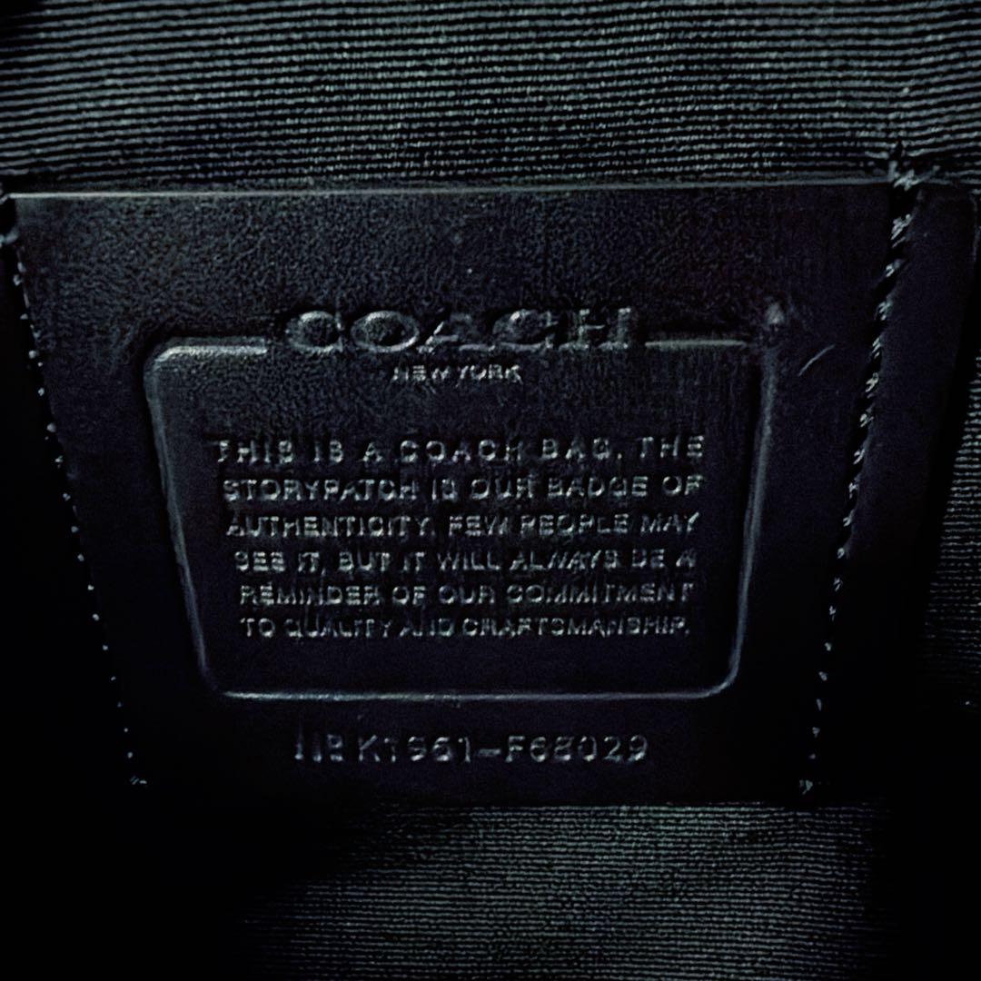 ★美品★COACH コーチ ブリーフケース ビジネスバッグ ブラック