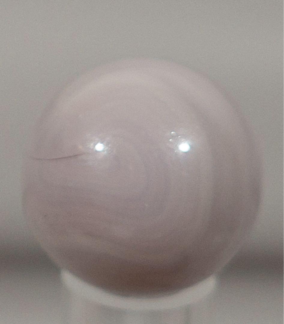 昭和初期 日本製 ウランガラス 工芸ガラスビー玉 スワール 8個｜UV反応