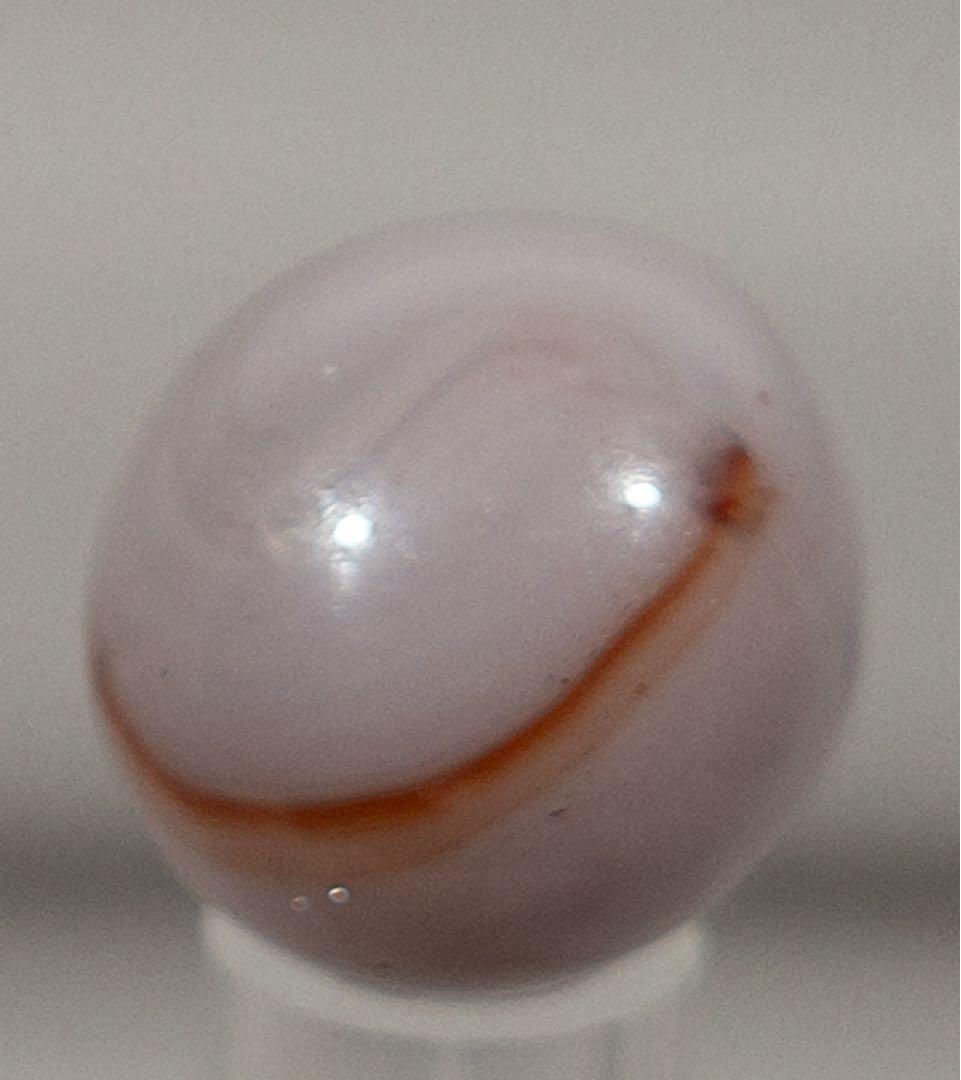 昭和初期 日本製 ウランガラス 工芸ガラスビー玉 スワール 8個｜UV反応