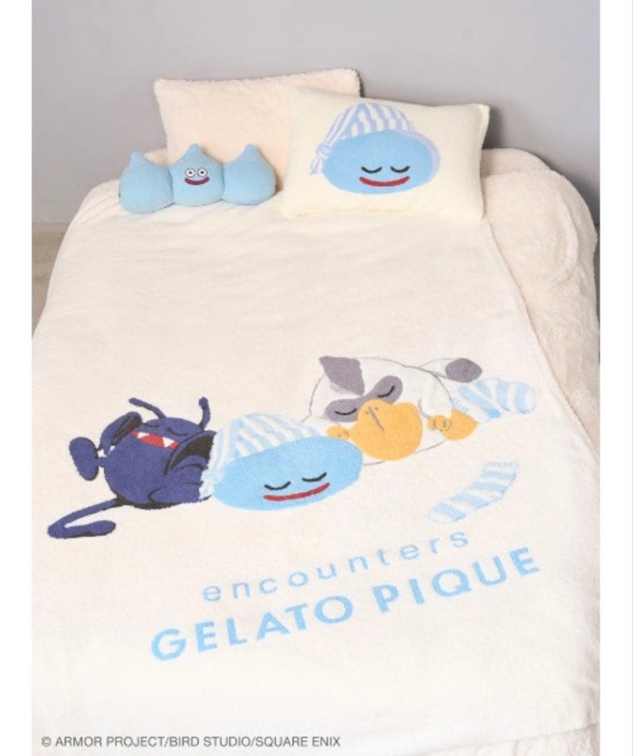 ジェラピケ　ドラクエSleep スライムフットピロー