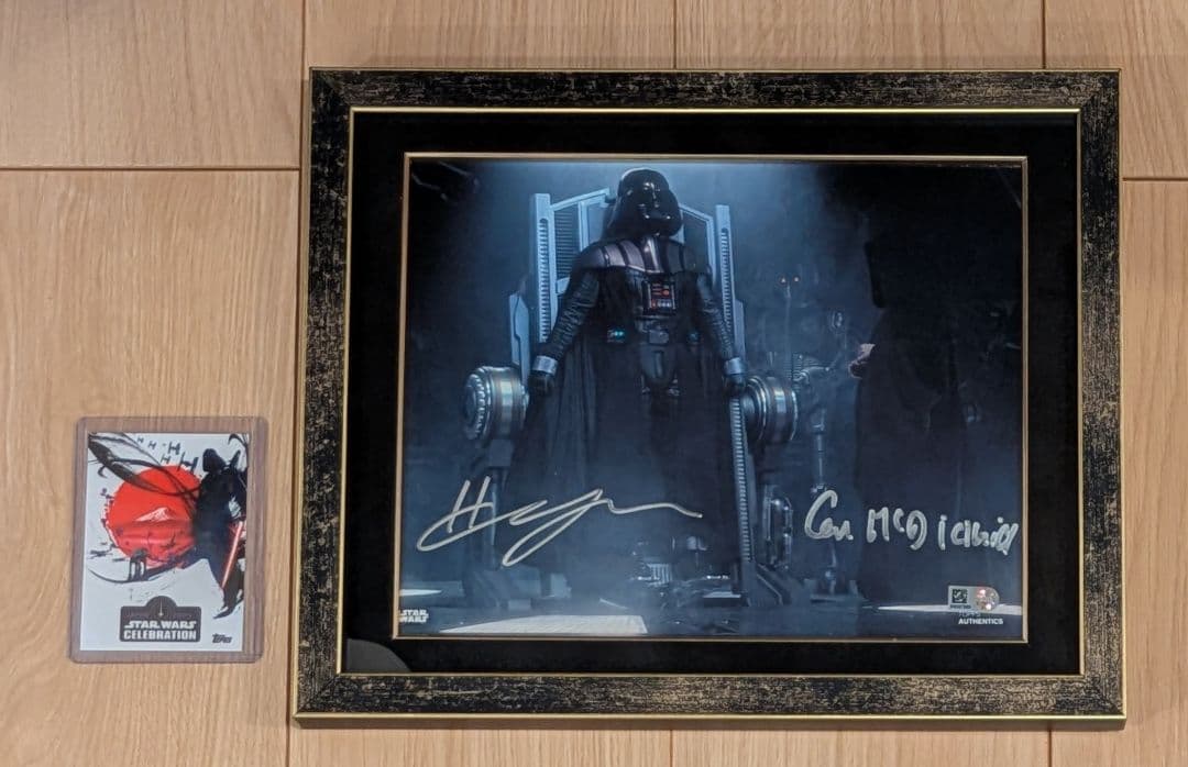 1/16迄出品　STARWARS　ヘイデン・クリステンセン&イアン　直筆サイン