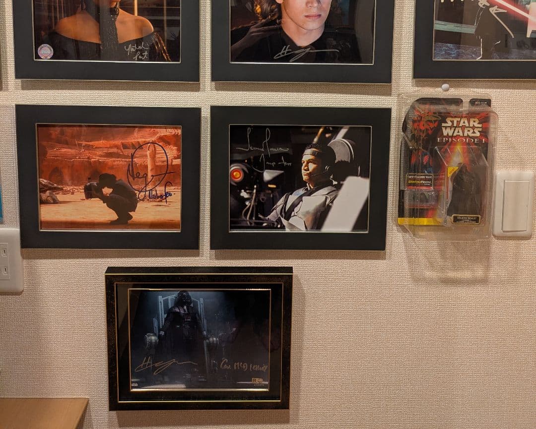 1/16迄出品　STARWARS　ヘイデン・クリステンセン&イアン　直筆サイン