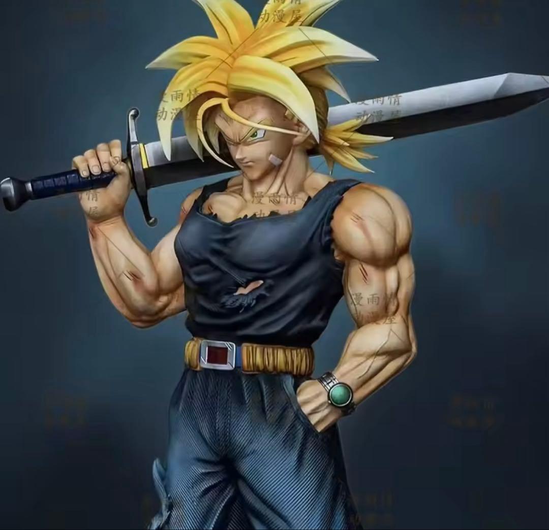 ドラゴンボール トランクス ガレージキット フィギュア。