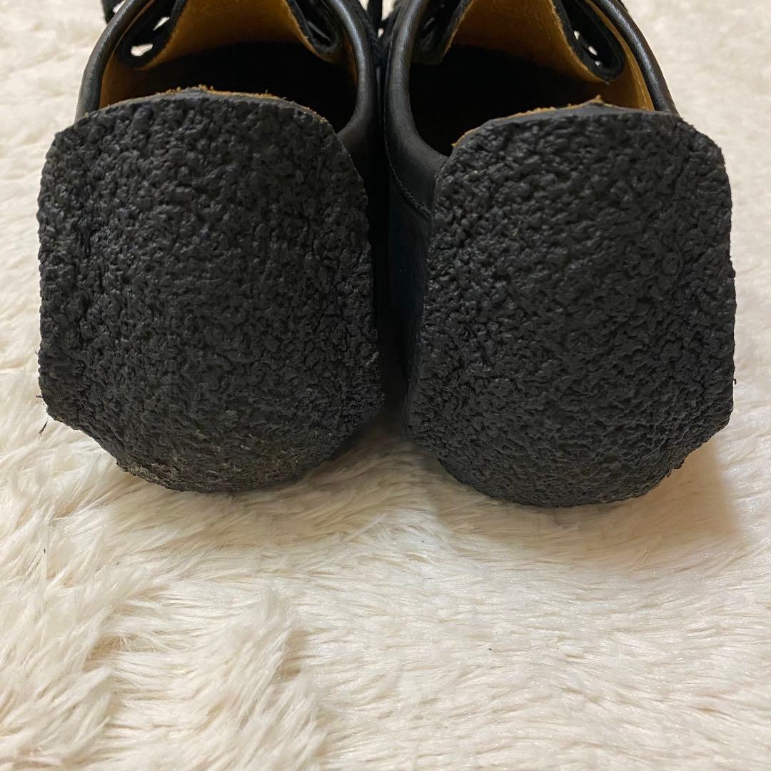 未使用級 クラークス ナタリー　ブラック　クレープソール　レザー　モカシン