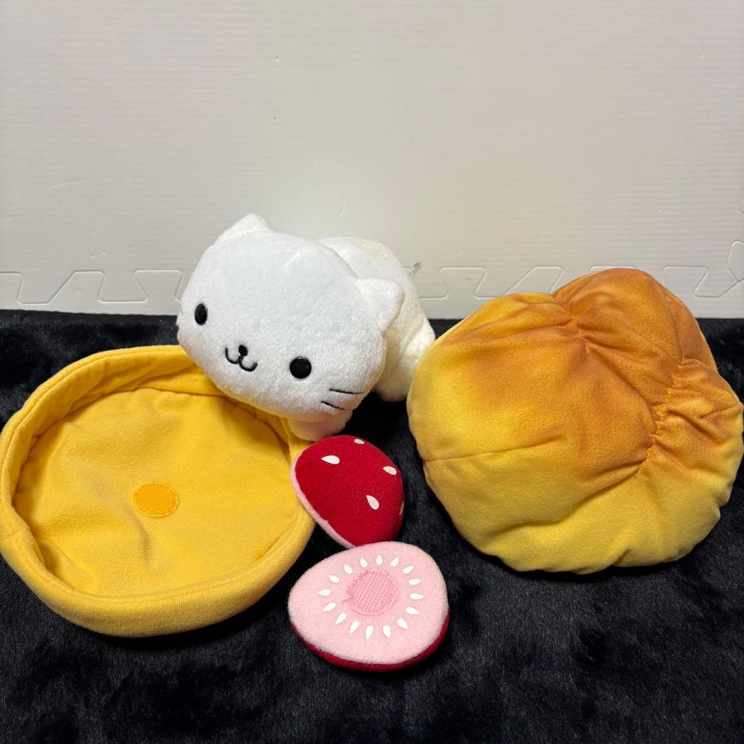 レトロ にゃんにゃんにゃんこ ぬいぐるみ シューにゃんこ 組み立てぬいぐるみ