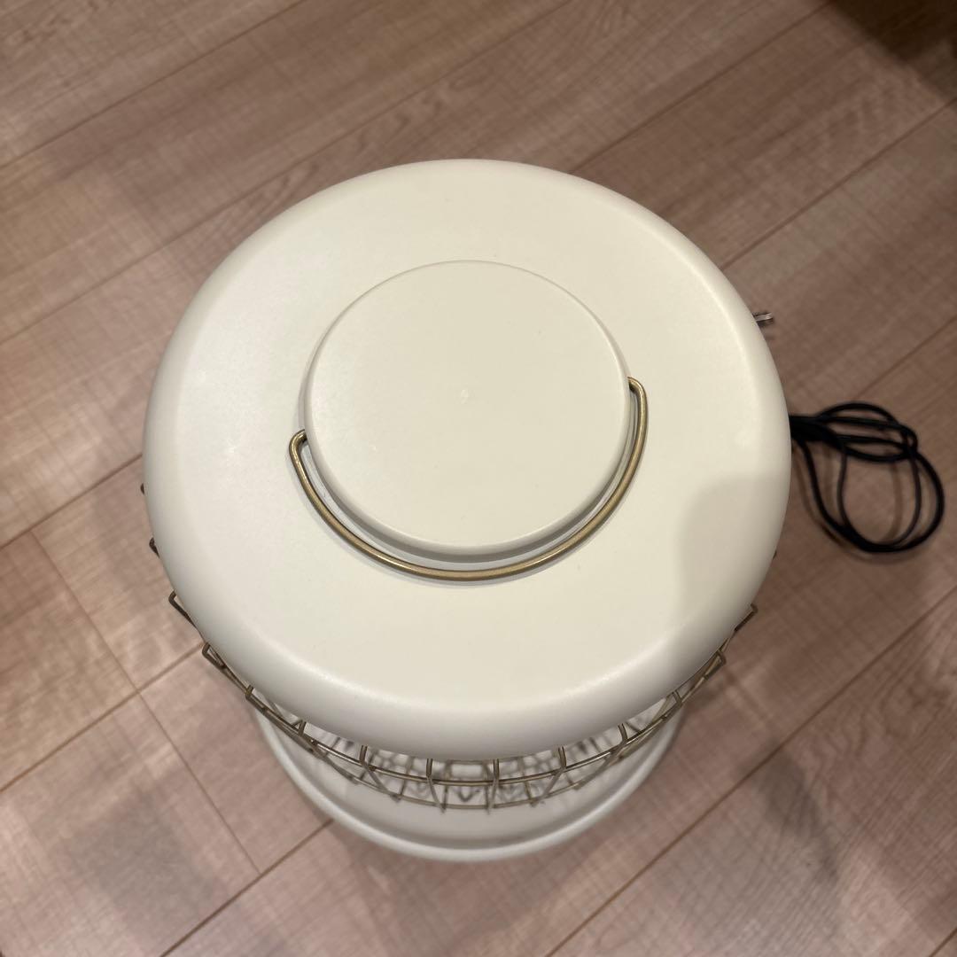 BRUNO 電気ヒーター 円筒形 ホワイト