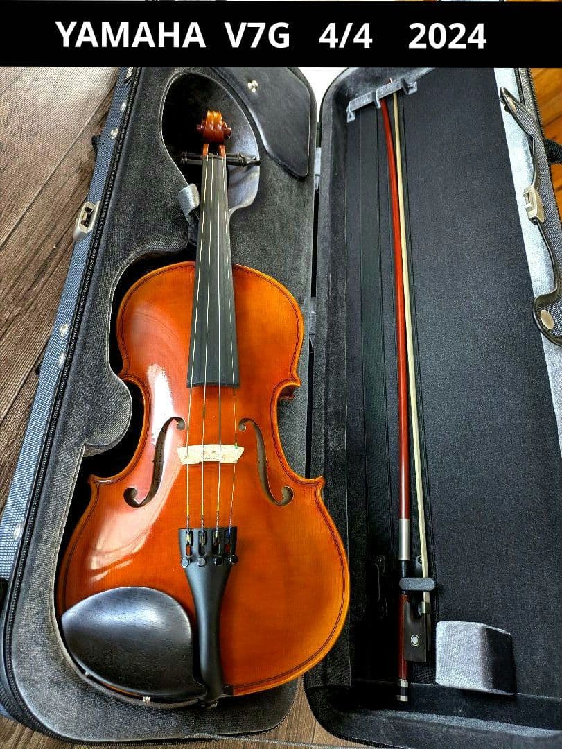 美品　YAMAHA V7G バイオリン 4/4　2024年製 ブラビオール