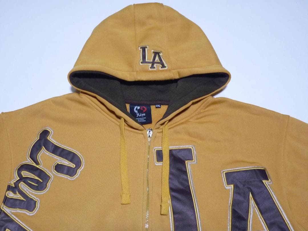 ケンケン　REPE　パーカー　セットアップ　ドジャース　厚手　2XL