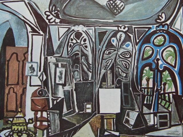 パブロ・ピカソ、The Studio、希少な画集より