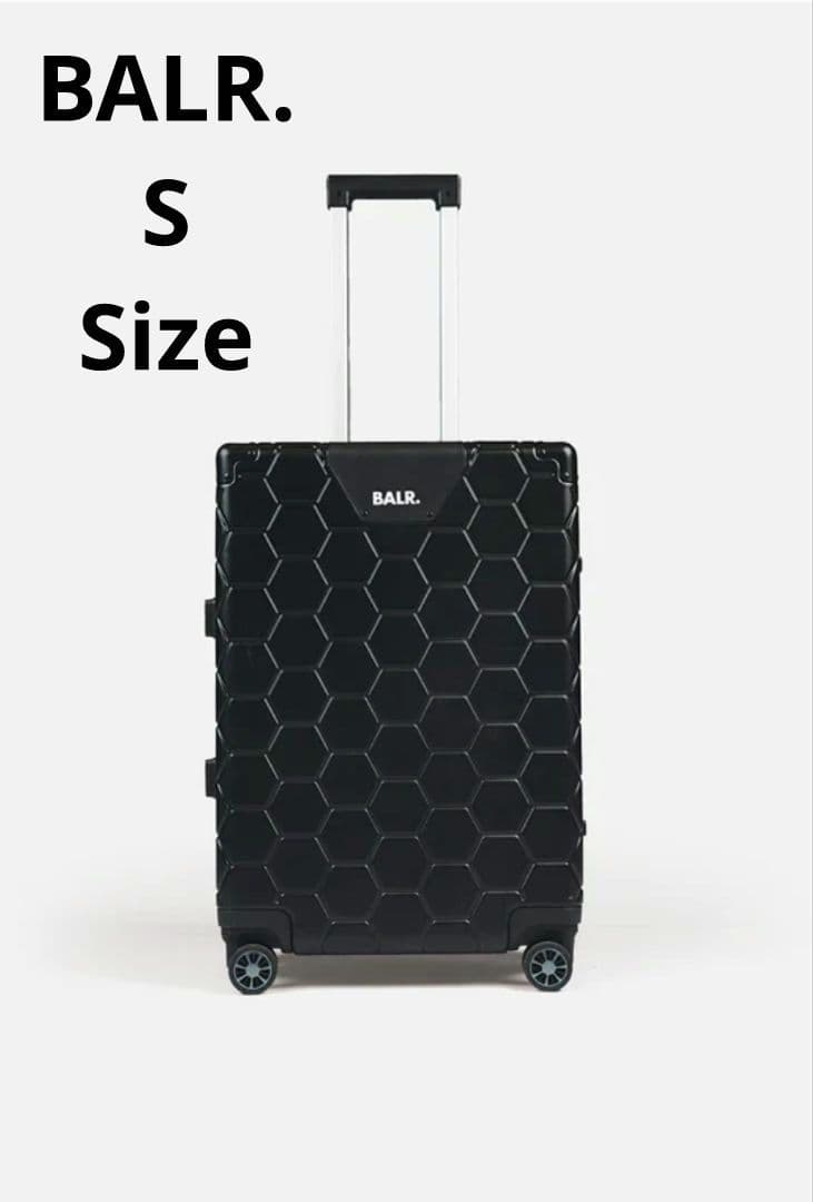 マーブル商品 BALR. ボーラー ブラック キャリーケース Sサイズ