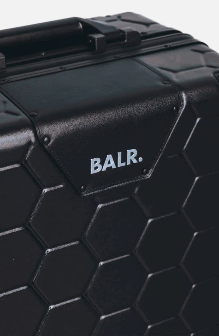 マーブル商品 BALR. ボーラー ブラック キャリーケース Sサイズ