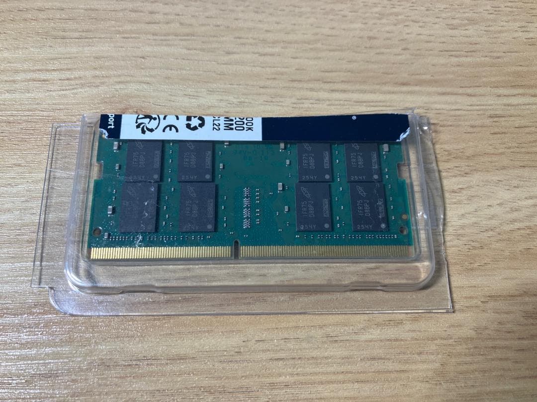 【16GB】Crucial DDR4-3200 SODIMM ノートPCメモリ