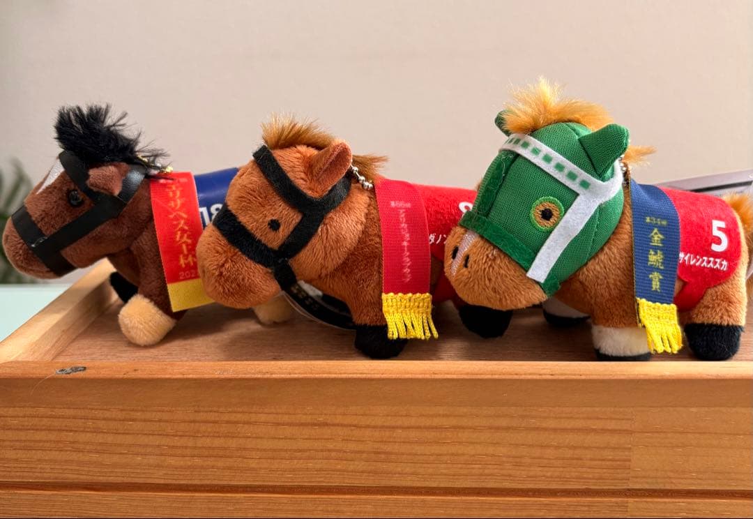 ハルウララ号　希少価値　名馬競走馬ぬいぐるみ7体セット