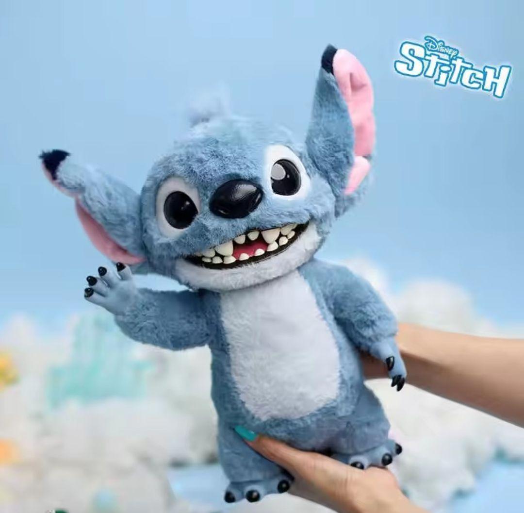 海外限定 　スティッチ　リアルぬいぐるみ　28cm　実写映画　海外公式正規品