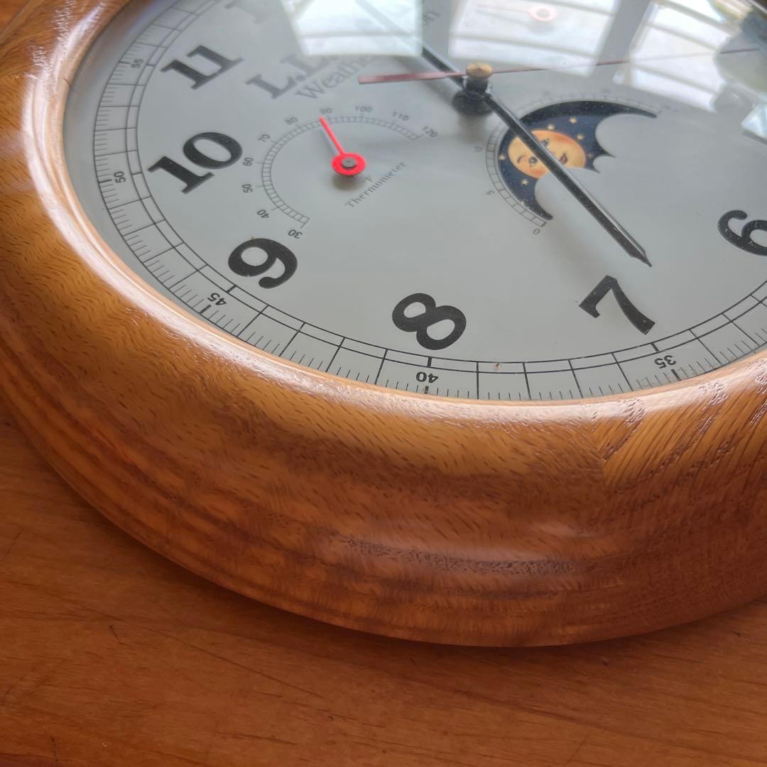 L Lビーン　ムーンフェイス掛時計