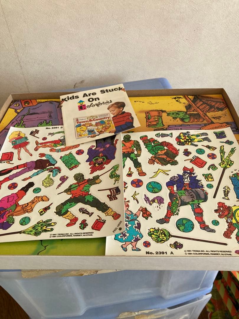 B級 US TOY 悪魔の毒々モンスター　ボードゲーム？2点セット