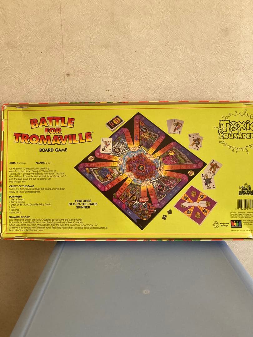 B級 US TOY 悪魔の毒々モンスター　ボードゲーム？2点セット