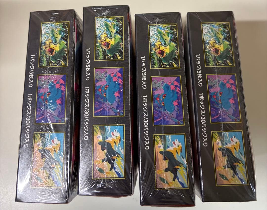 ポケモンカード　インフェルノx 4box シュリンク付