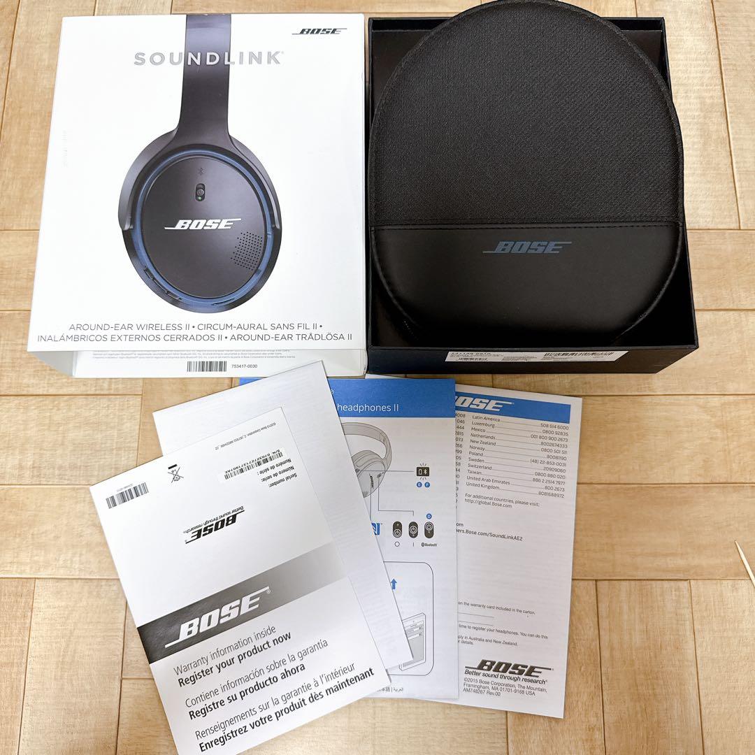 ヘッドホン Bose SoundLink Around-Ear Wireless II