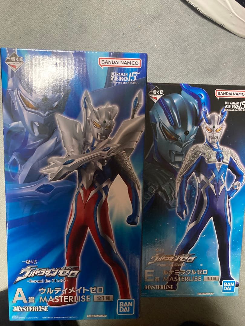 一番くじ　ウルトラマンゼロ A賞 E賞