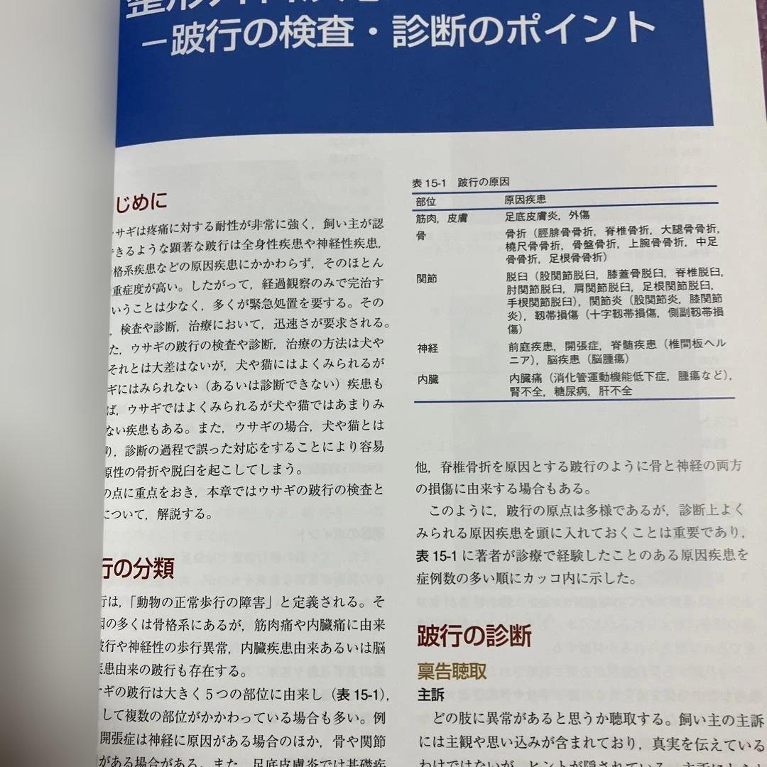 定価15400円　できる!!ウサギの診療　沖田将人　エデュワードプレス
