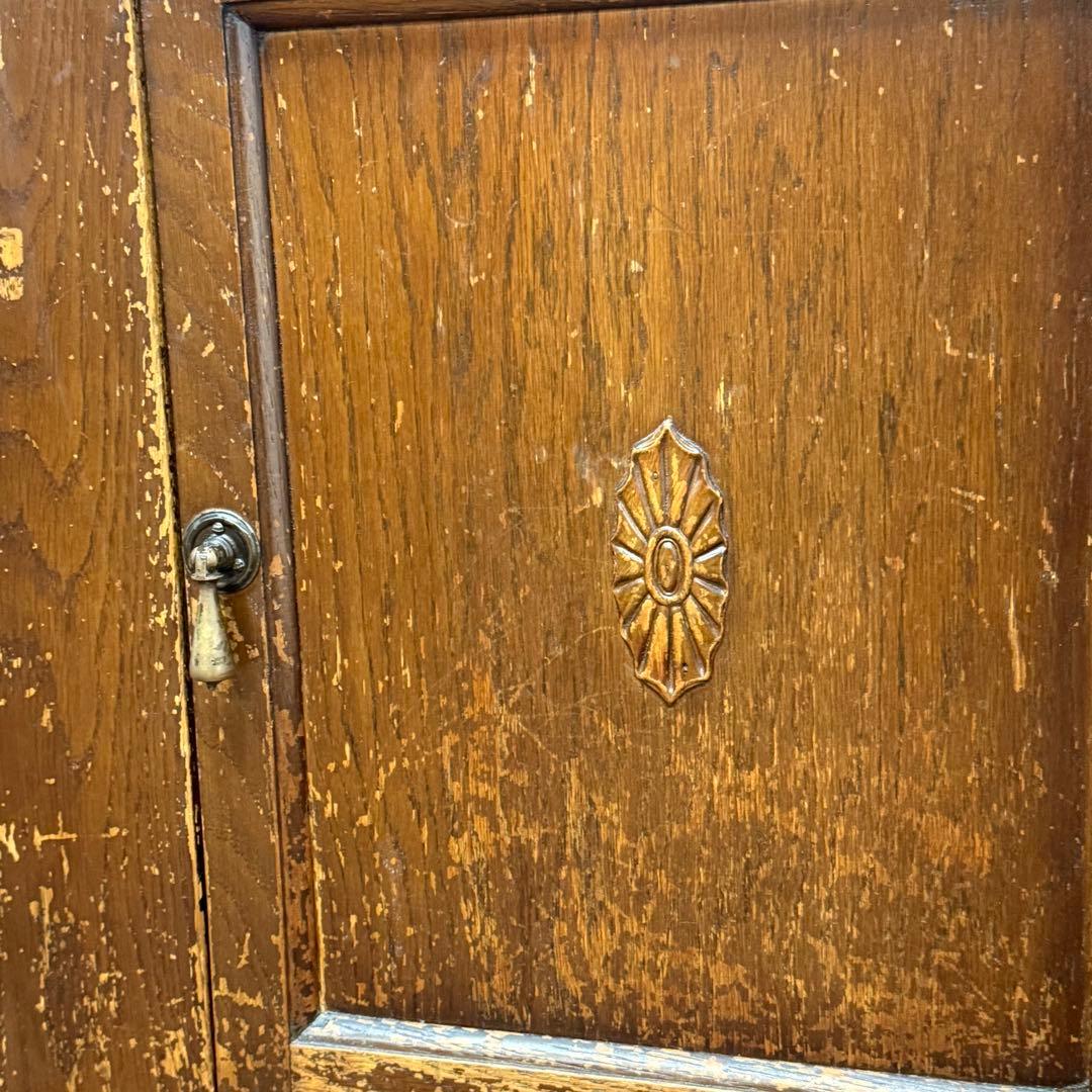 H17K56 英国製 アンティーク キャビネット