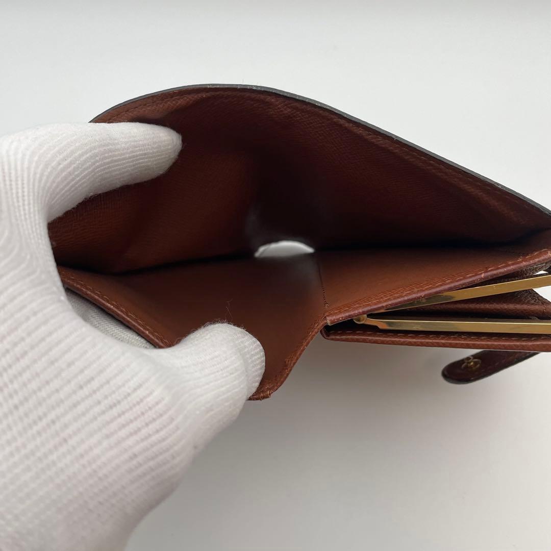 ✨綺麗✨ルイヴィトン ポルトモネ ビエ ヴィエノワ 二つ折財布がま口 モノグラム