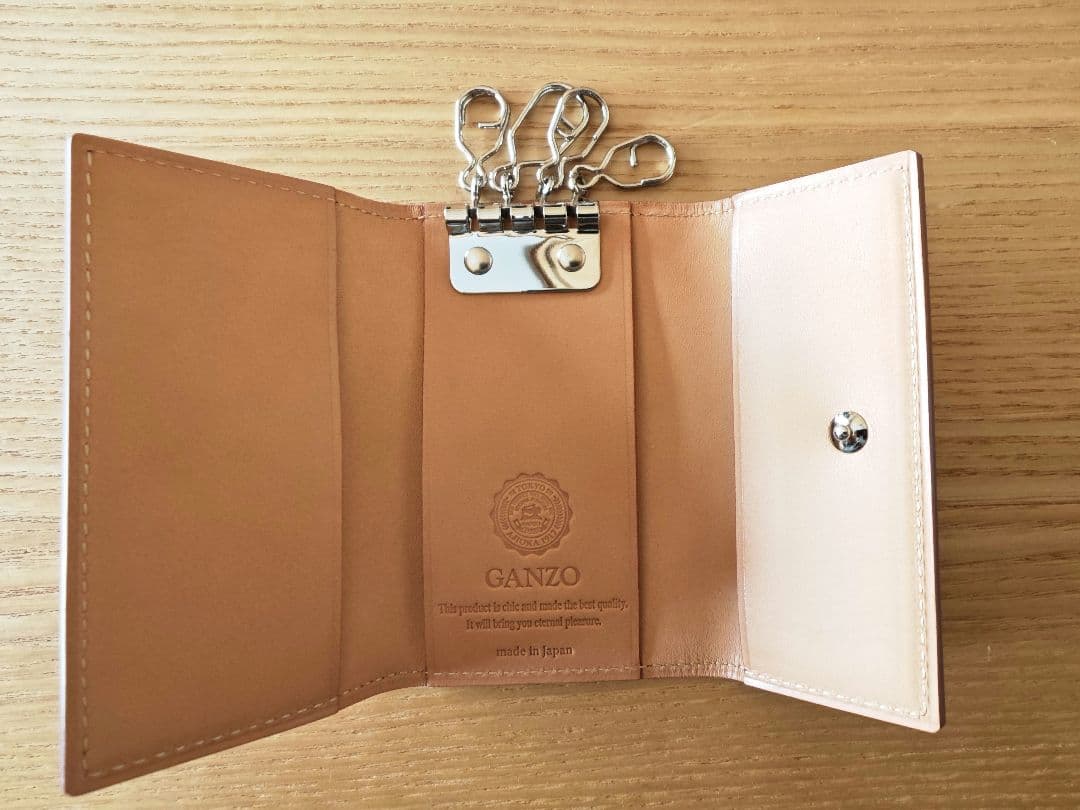GANZO レザーキーケース 日本製