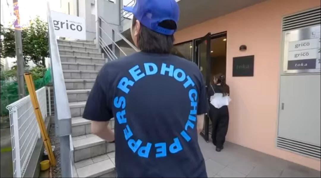 トップス 90s red hot chli peppers HANKY PANKY