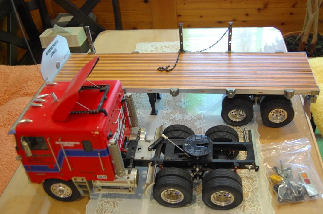 タミヤ 1/14 トレーラー　グローブライナー　ジャンク