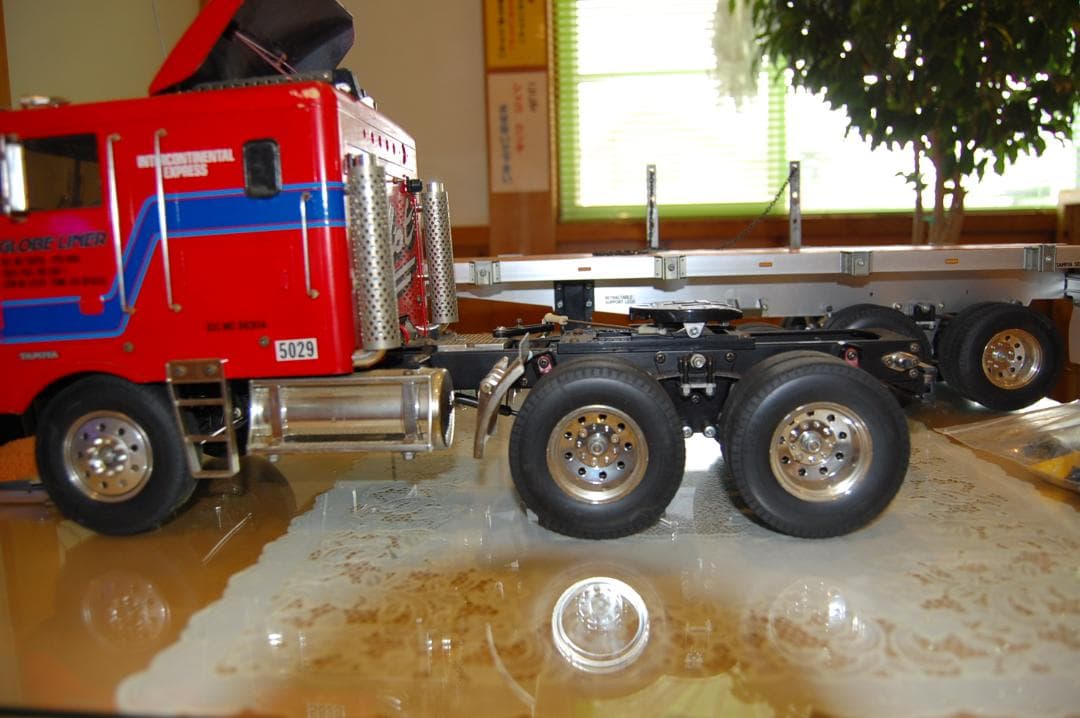 タミヤ 1/14 トレーラー　グローブライナー　ジャンク