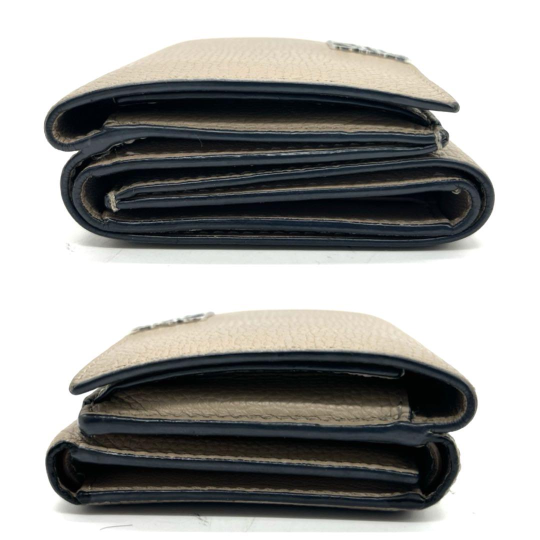 ロエベ アナグラム トライフォールド コンパクトウォレット 三つ折り財布