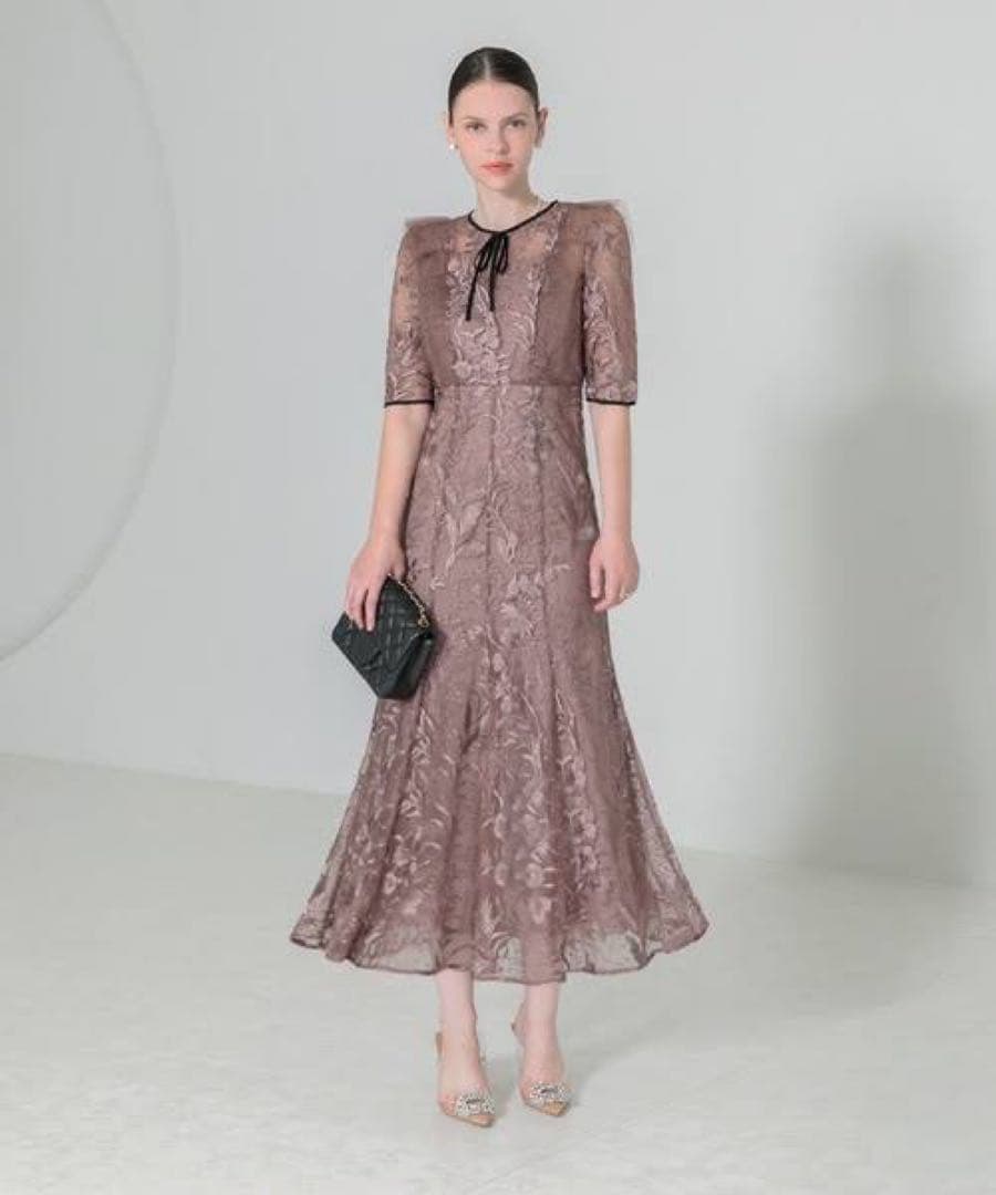 Lejaタグ付き新品ドレス　刺繍レースマーメイド　結婚式・パーティなど