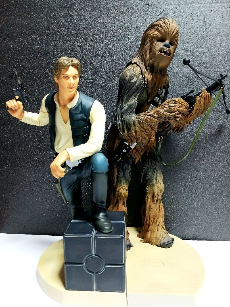 コトブキヤ ARTFX スターウォーズ ハン・ソロ チューバッカ フィギュア