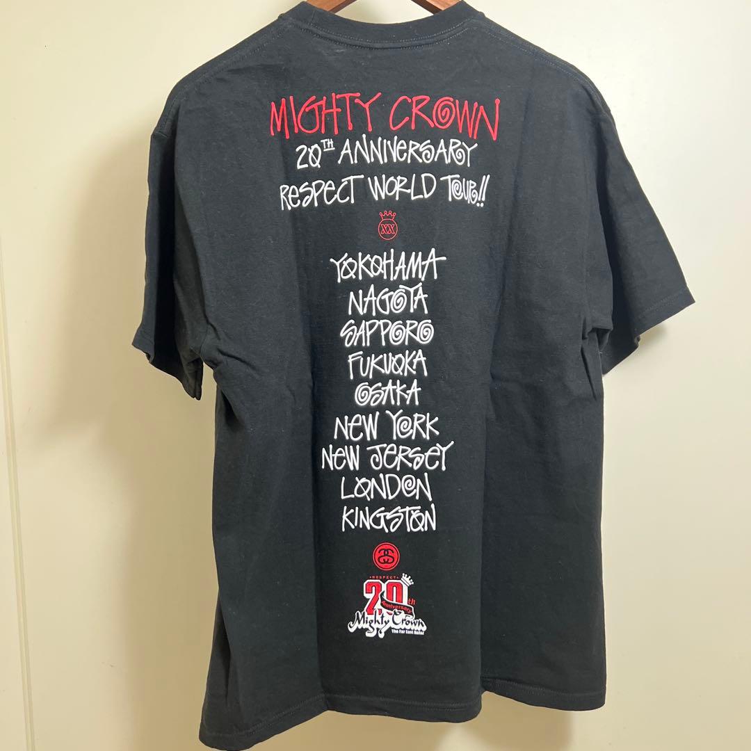 Stussy × Mighty Crown 20th Tシャツ