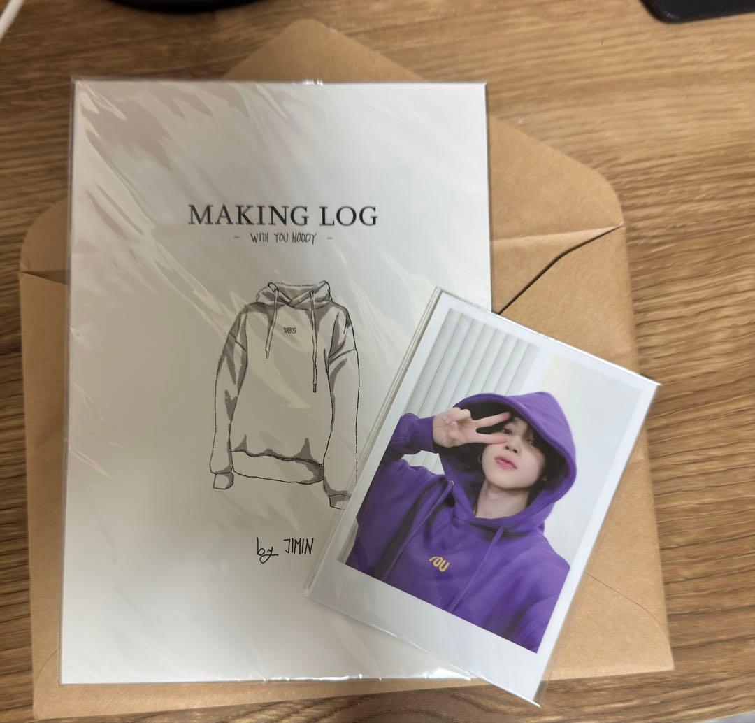 BTS ジミン with you hoody プロデュース グッズ