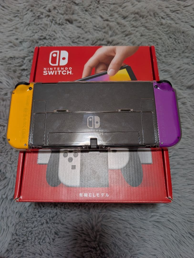 Nintendo Switch 有機ELモデル 紫・オレンジ