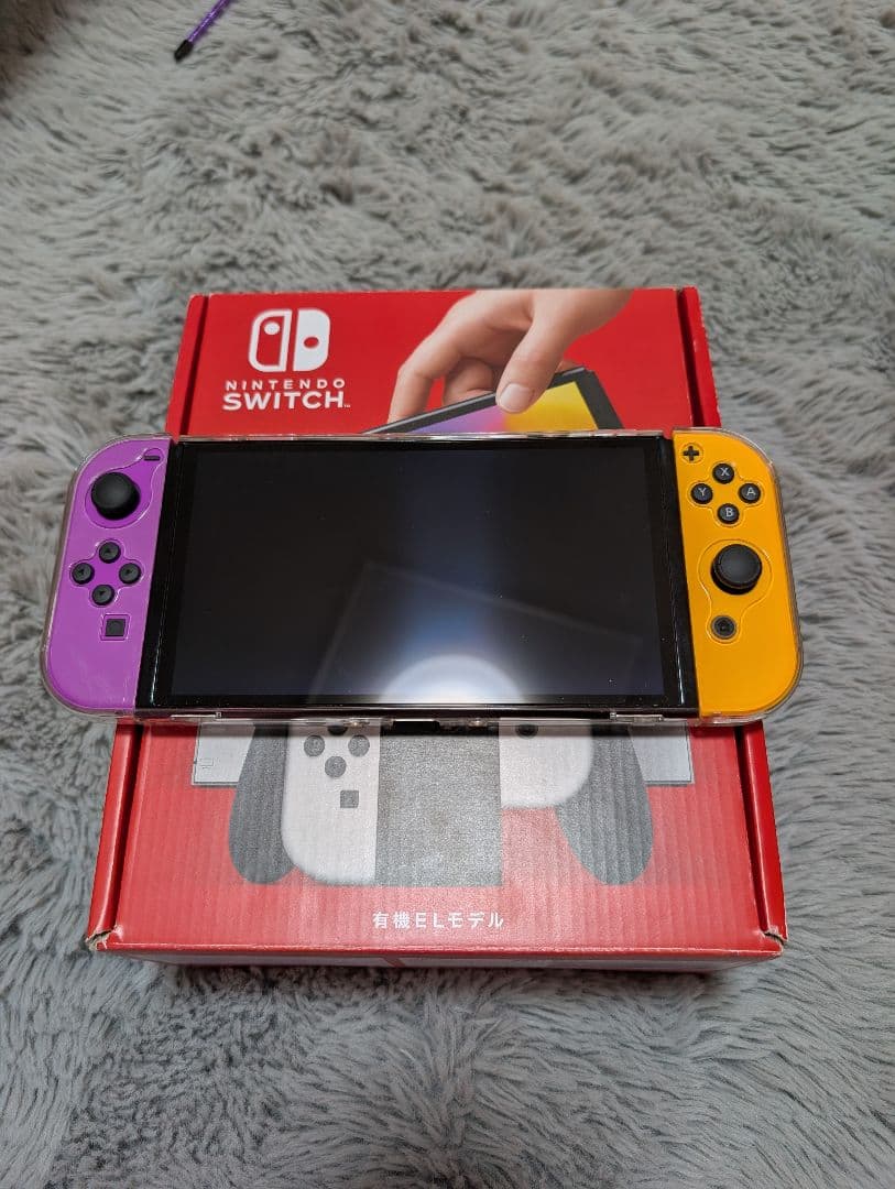 Nintendo Switch 有機ELモデル 紫・オレンジ
