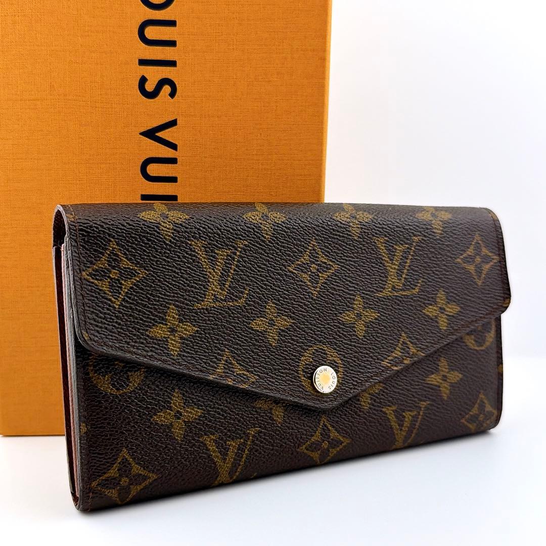 ぁやД*きち　ルイヴィトン モノグラム ポルトフォイユサラ 新型 二つ折り