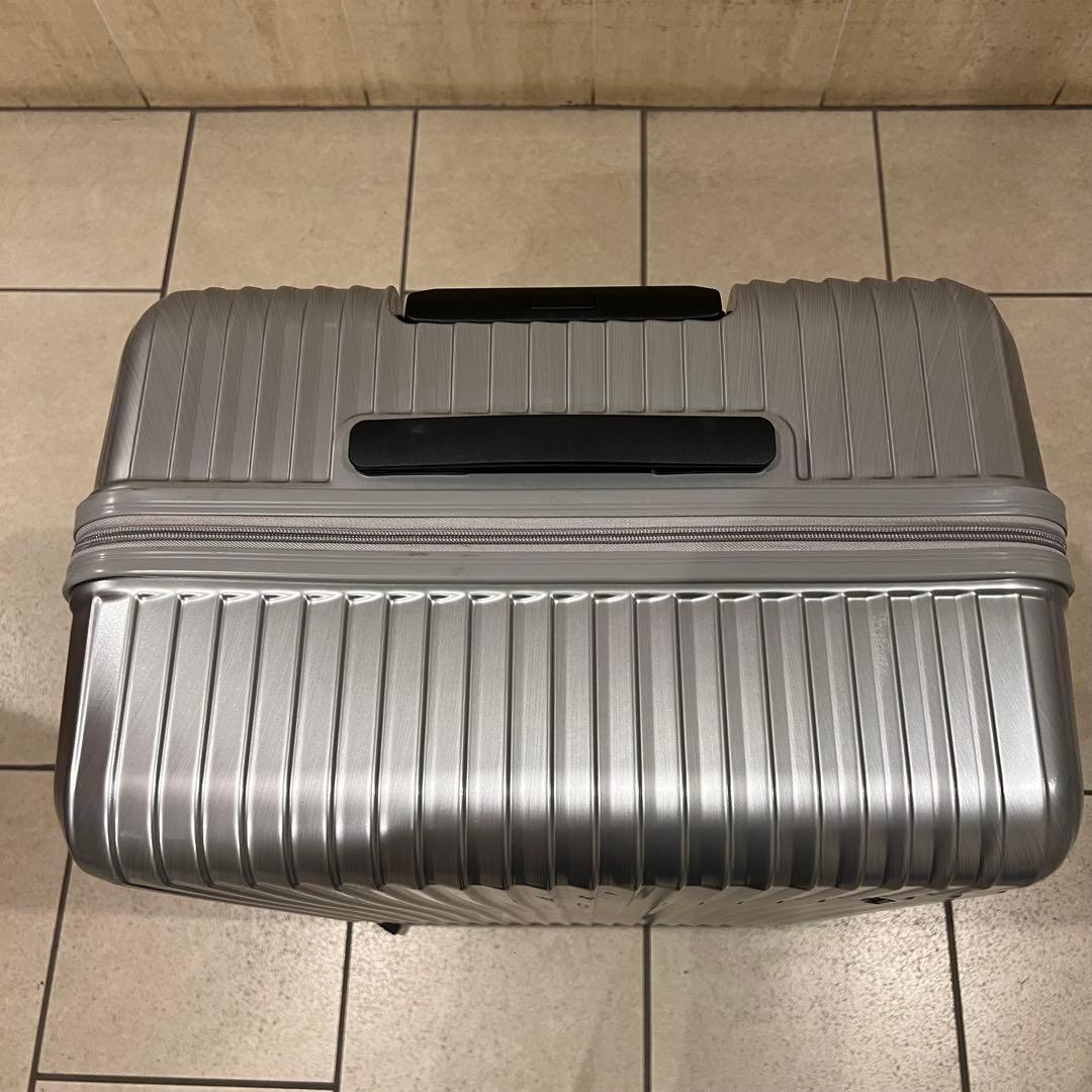 ACE 85L シルバー ストッパー付 キャリーケース 大型 軽量 キャスター