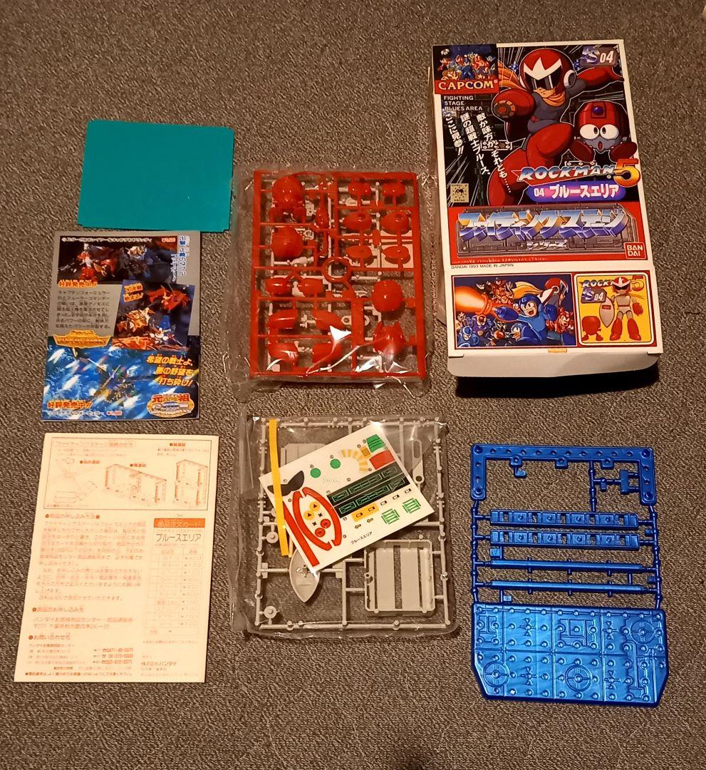 未使用　ロックマン　ファイティングステージ　04 ブルースエリア　プラモデル
