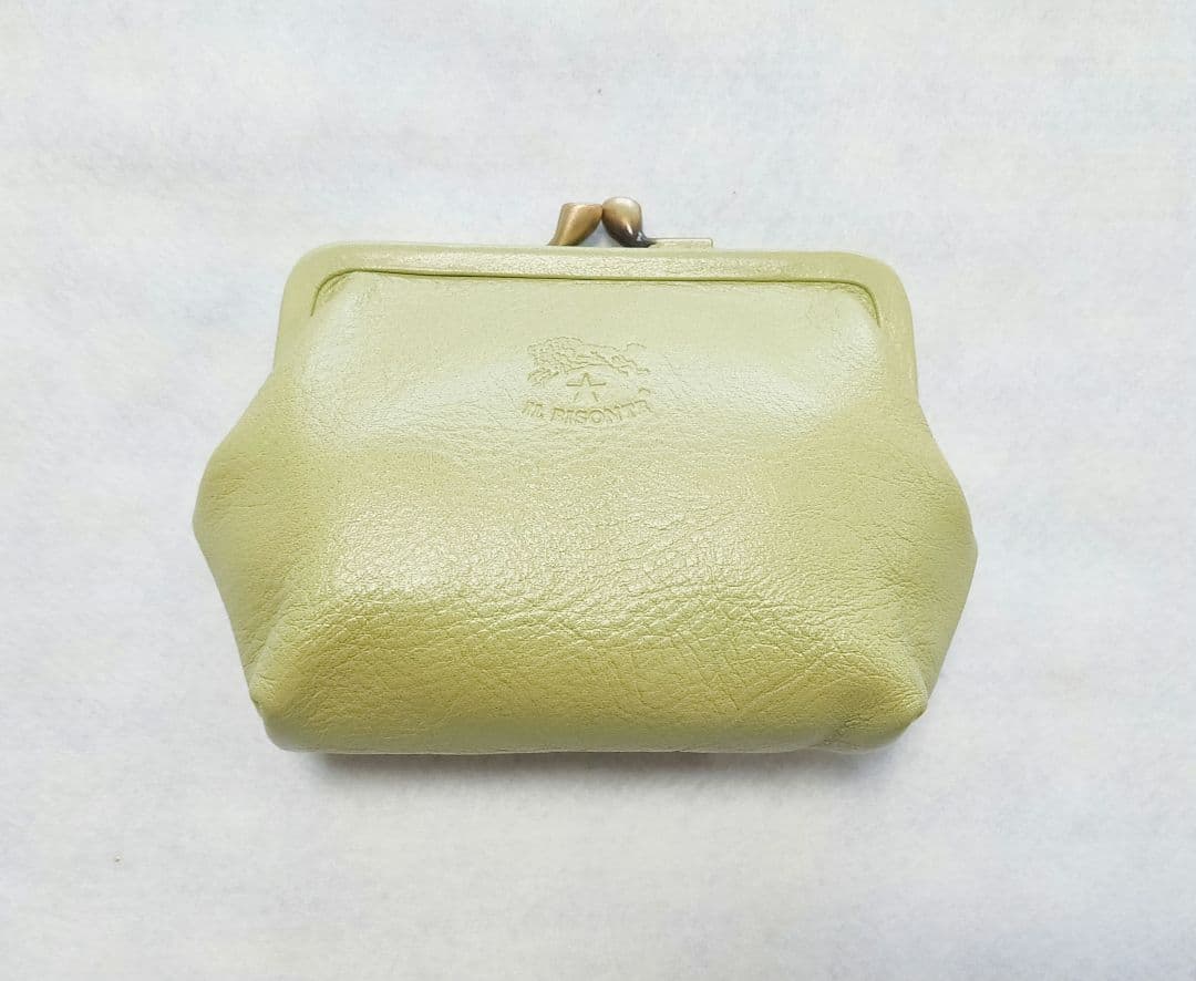 【2024限定色】イルビゾンテ がま口 ケース 小銭入れ ピスタチオ