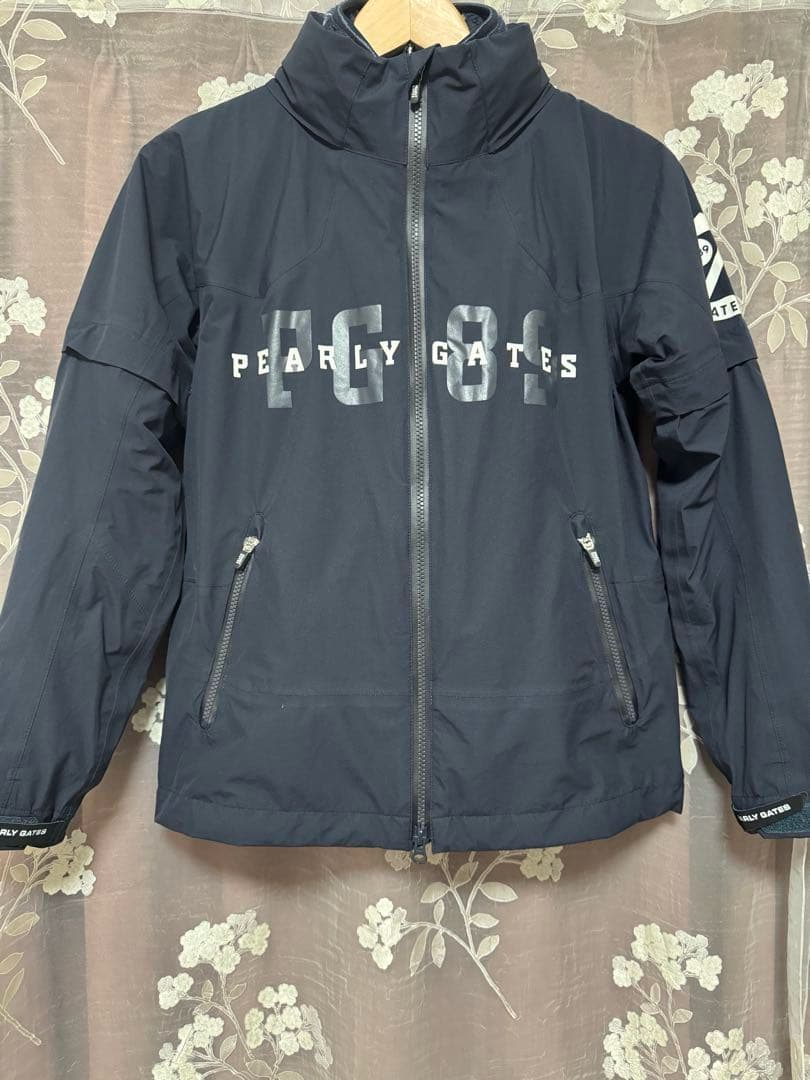PEARLY GATES パーリーゲイツ ネイビー 防風 ジャケット アウター