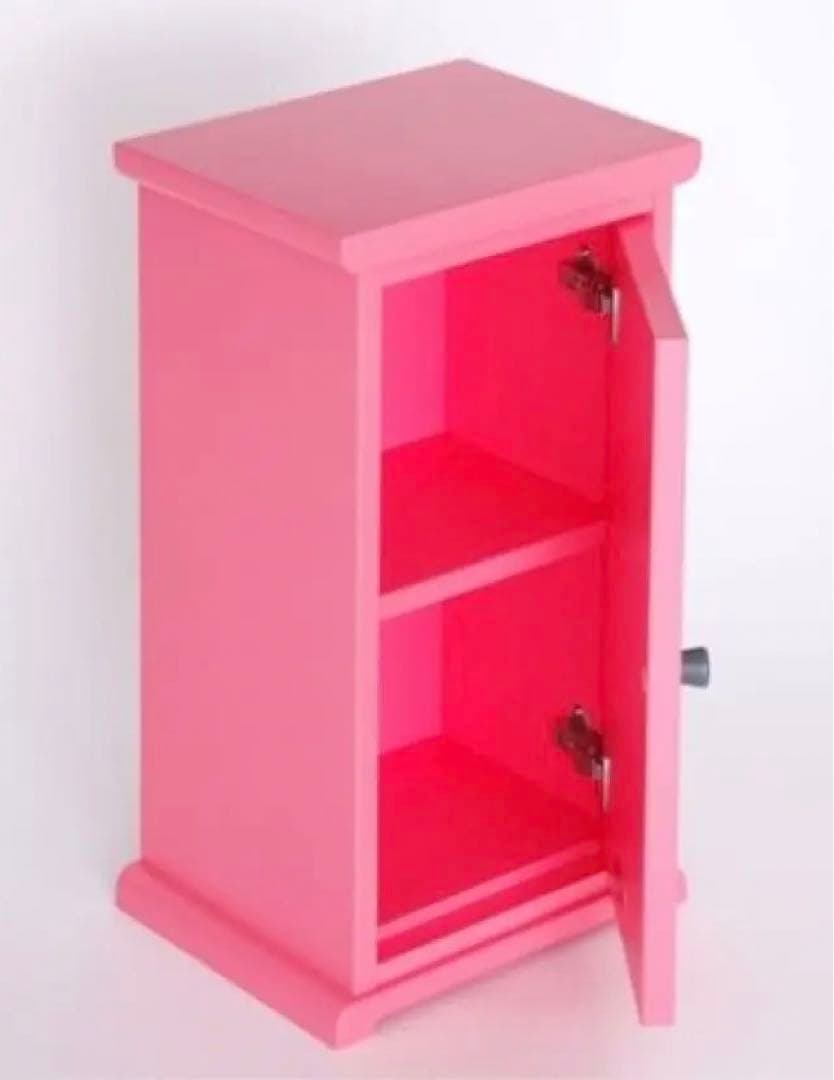 【新品】100年大長編 ドラえもん どこでもドア カリモク ピンク/本棚 正規品