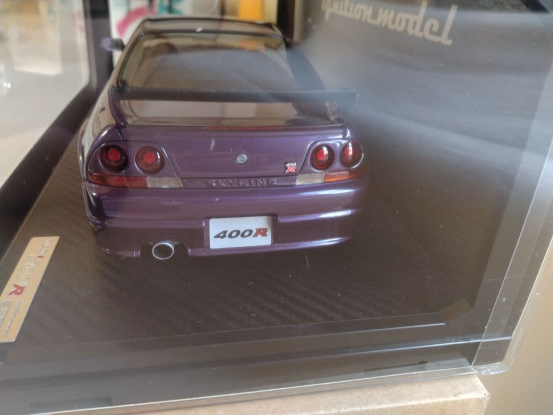 イグニッションモデル1/18スカイライン　R33　GT-R 400R