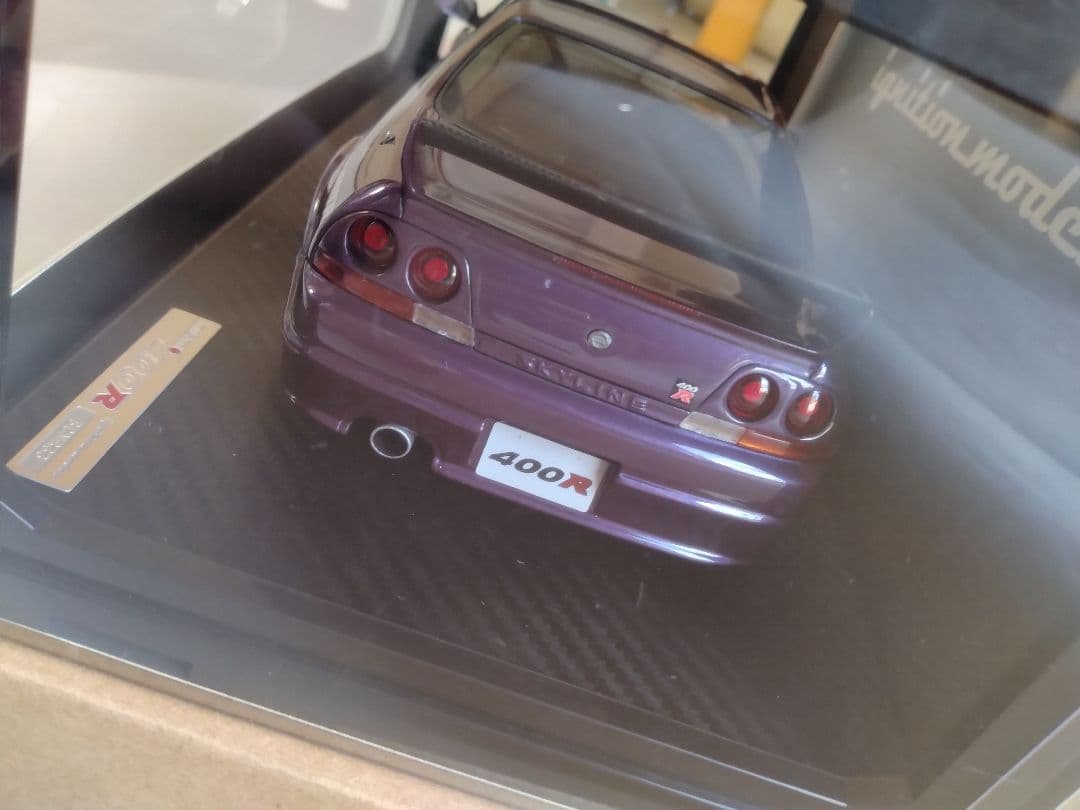 イグニッションモデル1/18スカイライン　R33　GT-R 400R
