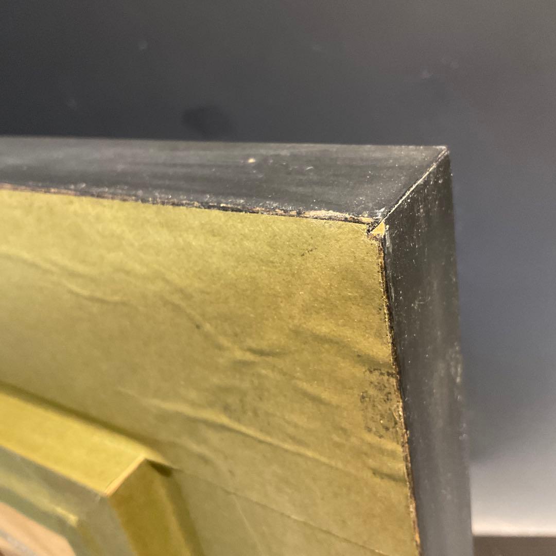 62302 限定 ミッキー＆ミニー 絵画 真正証明書付 ゴールドフレーム