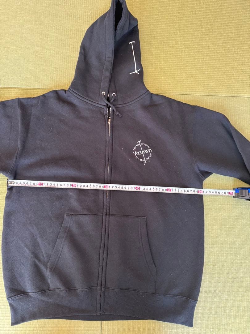 矢沢永吉　E.YAZAWA ジップアップパーカー　サイズXL